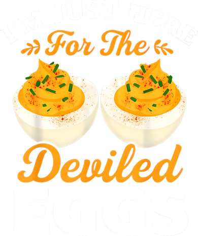 IM Just Here For The Deviled Eggs Kids T-Shirt