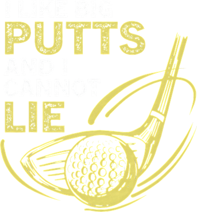 I Like Big Putts And I Cannot Lie Vintage Saying Golf Beanie