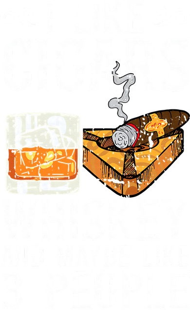 I Like Cigars Whiskey And Maybe 3 People Cigar Lounge Bucket Hat