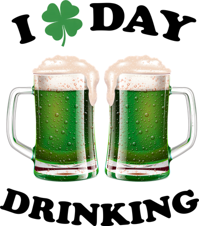 I Love Day Drinking St Patrick's Day Party Women's Hoodie