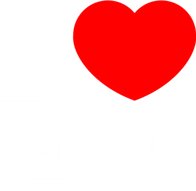 I Love Jesus Simple Logo Hat