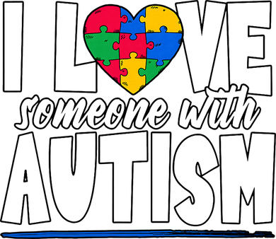 I Love Someone With Autism Awareness Month Women's Tank Top