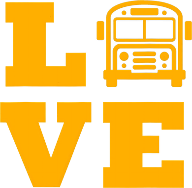 I Love School Buses, School Bus Lovers Baby Bodysuit