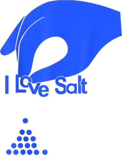 I Love Salt Tee Toddler Hoodie