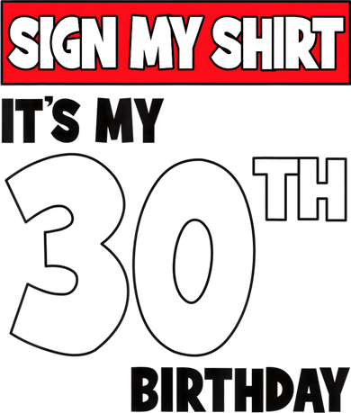 It's My 30th Birthday Party 30 Years Old Sign My Women's Hoodie