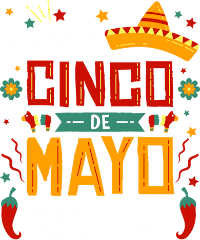 It's My Cinco De Mayo Birthday Baby Bodysuit