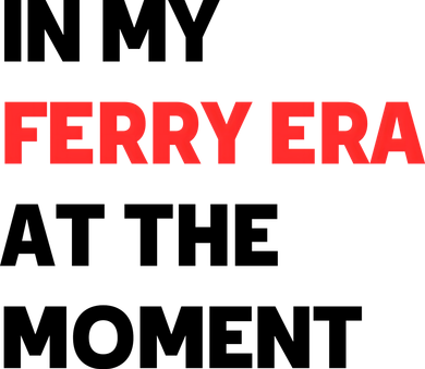 In My Ferry Era At The Moment Women's V-Neck T-Shirt