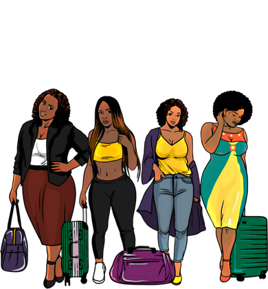 It's My Turn Travel Club Traveling Black African American Women Toddler T-Shirt