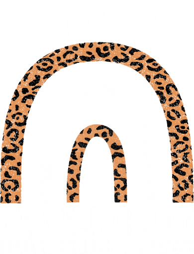 In March We Wear Orange Multiple Sclerosis Awareness Rainbow Button