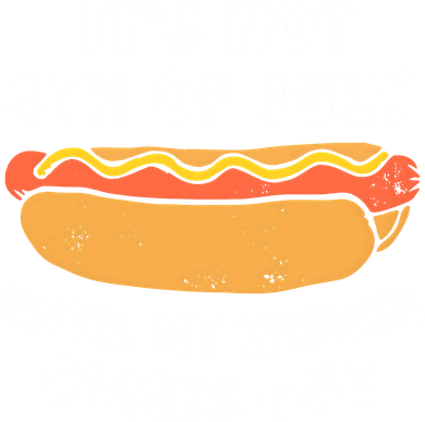 Its Not 4th Of July Until My Wiener Comes Out Funny 4th Of July Hot Dogs Kids Hoodie
