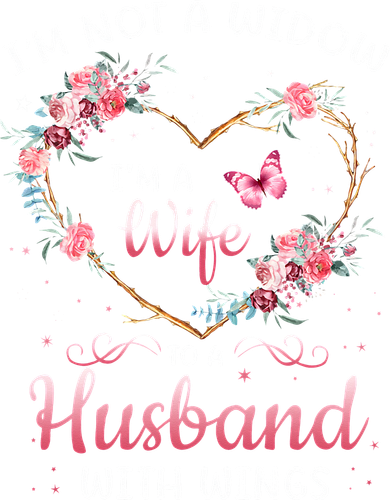 I'm not a widow I'm a wife to a husband with wings Coaster