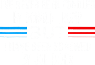 I’ve Never Been Fondled By Donald Trump But Screwed By Biden Women's Long Sleeve Shirt