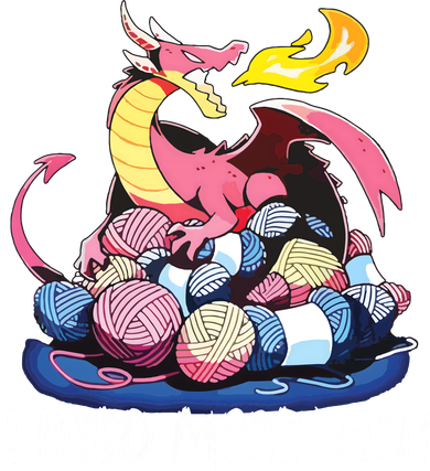 I Need More Yarn Funny Dragon Knitting Quilting Button