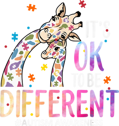 Its Ok To Be Different Autism Awareness Acceptance Be Kind Women's Hoodie