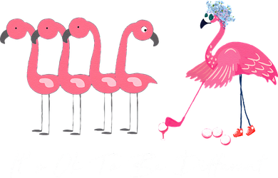 It's Ok To Be Different Funny Flamingo Golf Lover Women's Tank Top