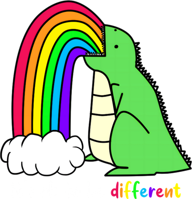 It's Ok To Be Different Autism Awareness Dinosaur Hoodie