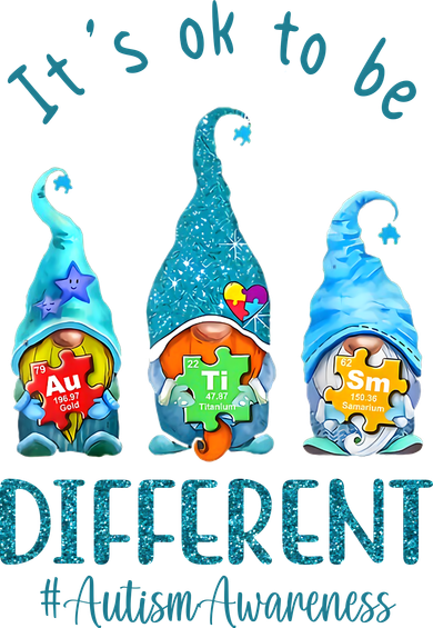 It's Ok To Be Different Autism Awareness Gnome Women's Sweatshirt