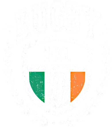 Ireland Rugby Gear Irish Flag Vintage Sport Gift Coaster