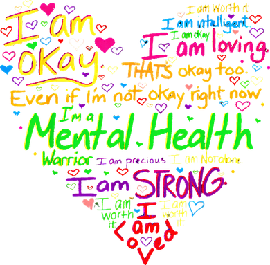 I'm Strong I'm Okay Funny Mental Health Awareness Apron