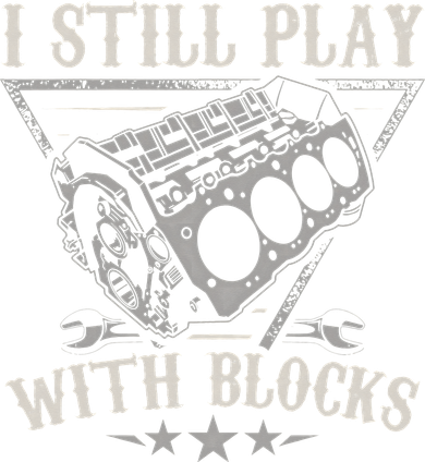 I Still Play With Blocks Racing Maintenance Vintage Tote Bag