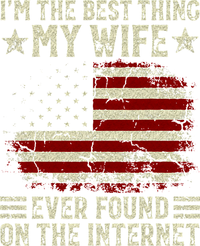 Im The Best Thing My Wife Ever Found On The Internet Retro Coaster