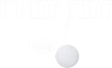 I'd Tap That Funny Golf Ball Tee For Golfing Players Women's Sweatshirt