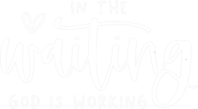 In The Waiting God Is Working Christian Women's Hoodie