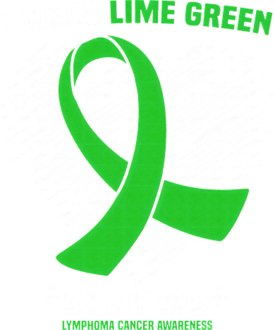 I Wear Lime Green For My Mom Lymphoma Cancer Awareness Kids Sweatshirt