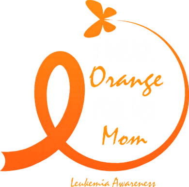 I Wear Orange For My Mom Leukemia Awareness T-Shirt