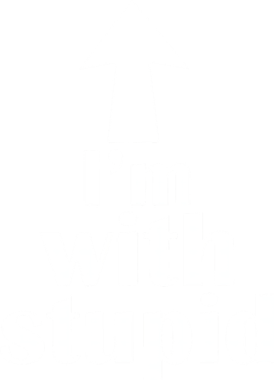 I'm With Stupid Up Arrow Funny Toddler Hoodie