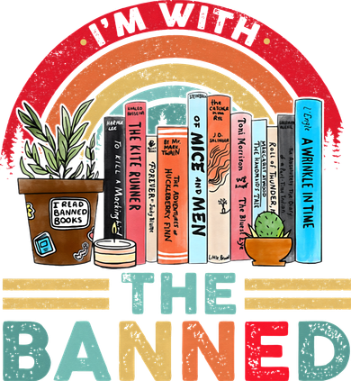 I'm with The Banned Books Lover Bucket Hat