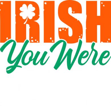 Irish You Were Naked Funny St Patricks Day Women's Tank Top