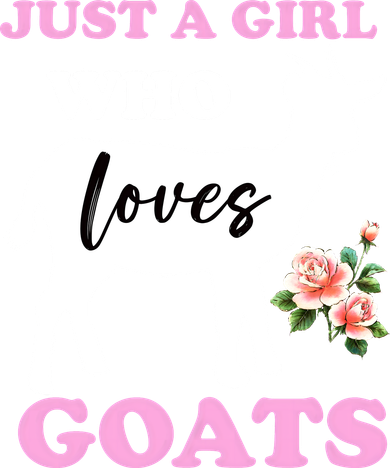 Just A Girl Who Loves Goats Gift Funny Goat Lover And Farming Gift Kids Sweatshirt
