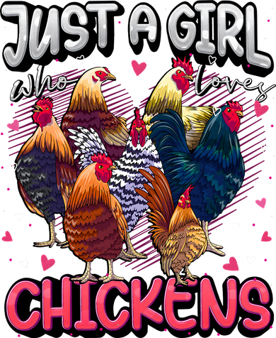 Just A Girl Who Loves Chickens Lover Farmers Women's Tank Top