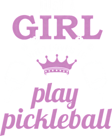 Just a Who Loves to Play Pickleball Funny Women's Tank Top