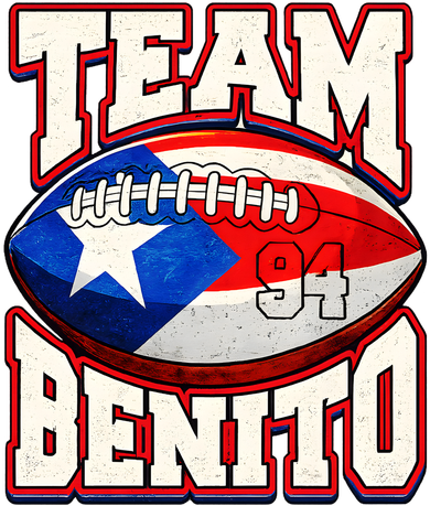 Jersey Benito 94 Number Sport Football Fan Women's Sweatshirt