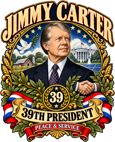 Jimmy Carter 39th President Peace And Service Backpack