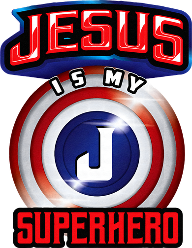 Jesus Is My Superhero Cute Powerful Christian Gift Ornament