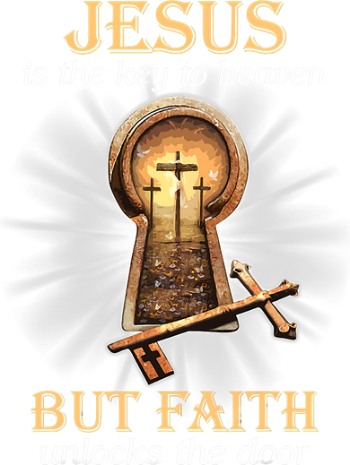 Jesus Is The Key To Heaven But Faith Unlocks Door Christian Hat