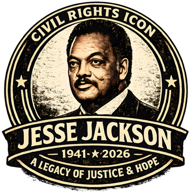 Jesse Jackson Civil Rights Icon 1941-2026 Toddler Hoodie