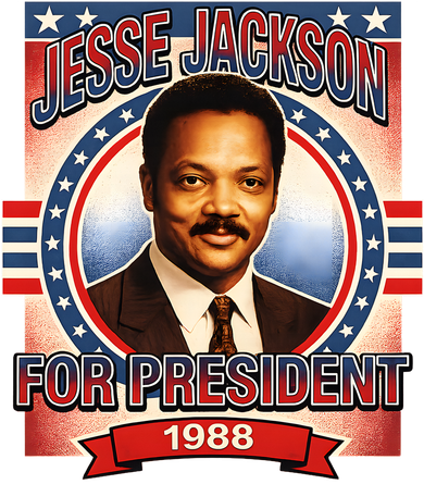 Jesse Jackson For President 1988 Vintage Kids Sweatshirt