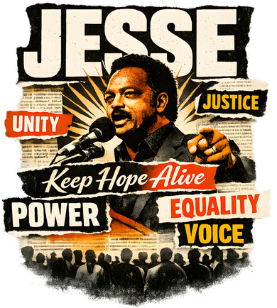 JESSE JACKSON KEEP HOPE ALIVE COLLAGE Toddler Hoodie
