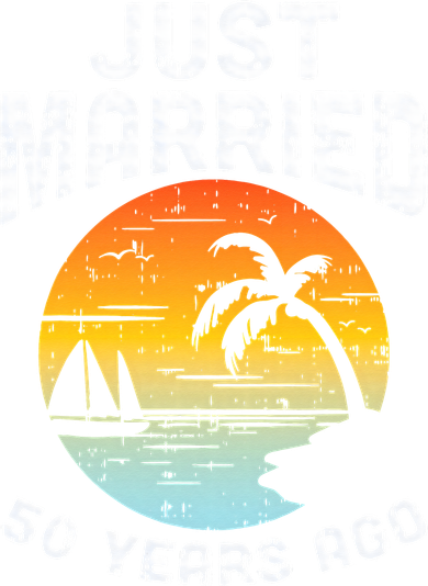 Just Married 50 Years Ago Anniversary Cruise Toddler Long Sleeve