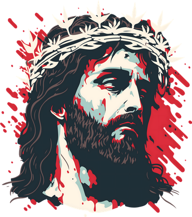 Jesus Painting Christianity Mousepad