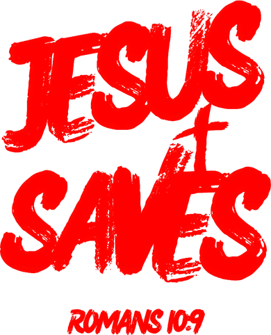Jesus Saves Christian Faith Bold Red Letters And Cross Cute Premium Button