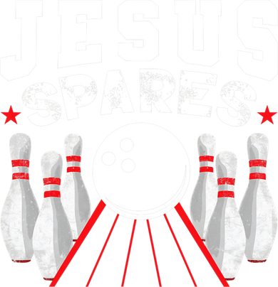 Jesus Spares Funny Christian Bowling Apron