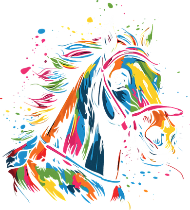 Kentucky Horse Racing Painting Derby Horse Jockey Costume Hat