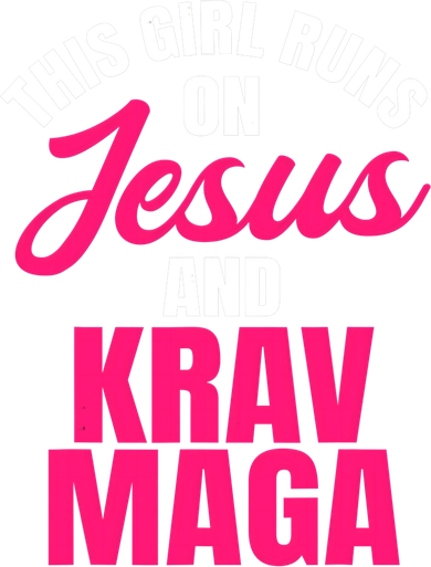 Krav Maga Run On Jesus MMA Self Defense Contact Combat Women's Long Sleeve Shirt
