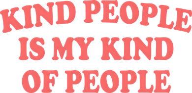 Kind People Is My Kind Of People Quote Tote Bag