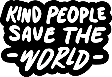 Kind People Save The World Kids Hoodie